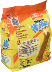 Texture moelleuse des Nylabone Natural Nubz, idéale pour occuper votre chien.