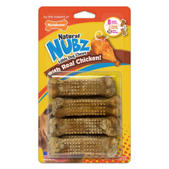Nylabone Nubz friandise dentaire poulet pour petits chiens, mastication engageante