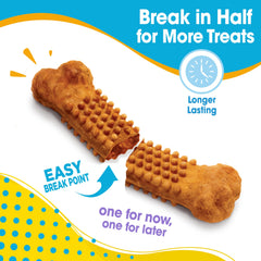 Nylabone Nubz goût Dinde, friandise naturelle pour entraînement.