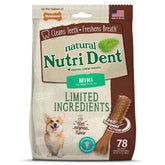 Nylabone Nutri Dent filet mignon mini: bouchée dentaire rafraîchissante pour petites races