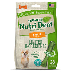 Nylabone Nutri Dent nettoyage-bouche-360: aide potentiellement à nettoyer les dents et rafraîchir l'haleine.