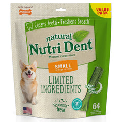 Nylabone Nutri Dent – sourire frais pendant la mastication et haleine améliorée.