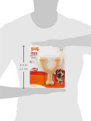 Nylabone Original Wishbone, saveur-originale, ravit votre chien pendant le morsilage.