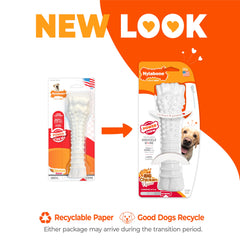 Nylabone os articulé texturée poulet XL, parfum poulet durable qui plaît aux mâcheurs.