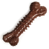 Nylabone Os dentaire avec rainures nettoie les dents et rafraîchit l'haleine.