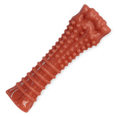 Jouet Nylabone os texturé pour articulation et puissance de mâchage, saveur poitrine salée.