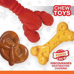 Nylabone Pack Puissance de Mâche — os filet mignon, plaisir durable et stimulation.