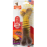 NyLabone Philly Cheesesteak avec rainure durable, parfait pour sessions prolongées de mastication.
