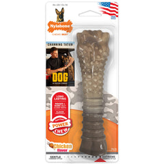 Nylabone Power Chew Camo, design camouflage, favorise une mastication durable chez les chiens extragrands.