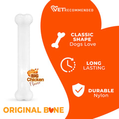 Nylabone Power Chew os saveur poulet infusée – goût persistant pendant la mastication