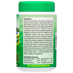 Ocean Nutrition Formule Deux, granulés tendres, offrent alimentation pratique et équilibrée pour poissons herbivores.