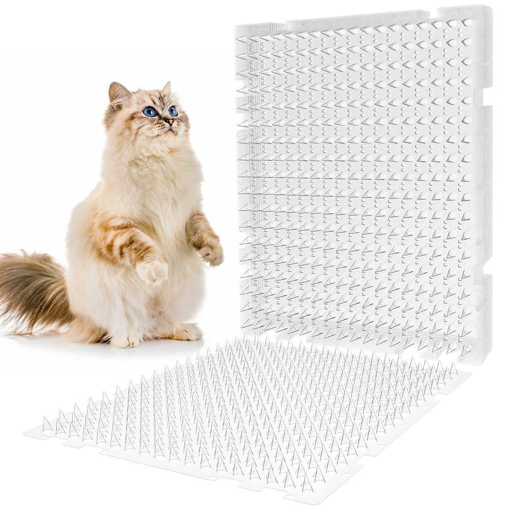 OCEANPAX Tapis dissuasion clair, 16 panneaux pour protéger canapé et meubles.