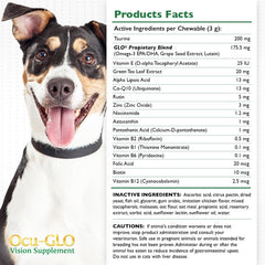 Gommes douces Ocu-GLO prêtes à être données aux animaux.