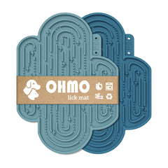 OHMO tapis de léchage cactus pour chien et chat – session calme et prolongée lors des repas