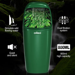 Oiibo filtration-double: eau propre grâce au charbon actif et filtre.