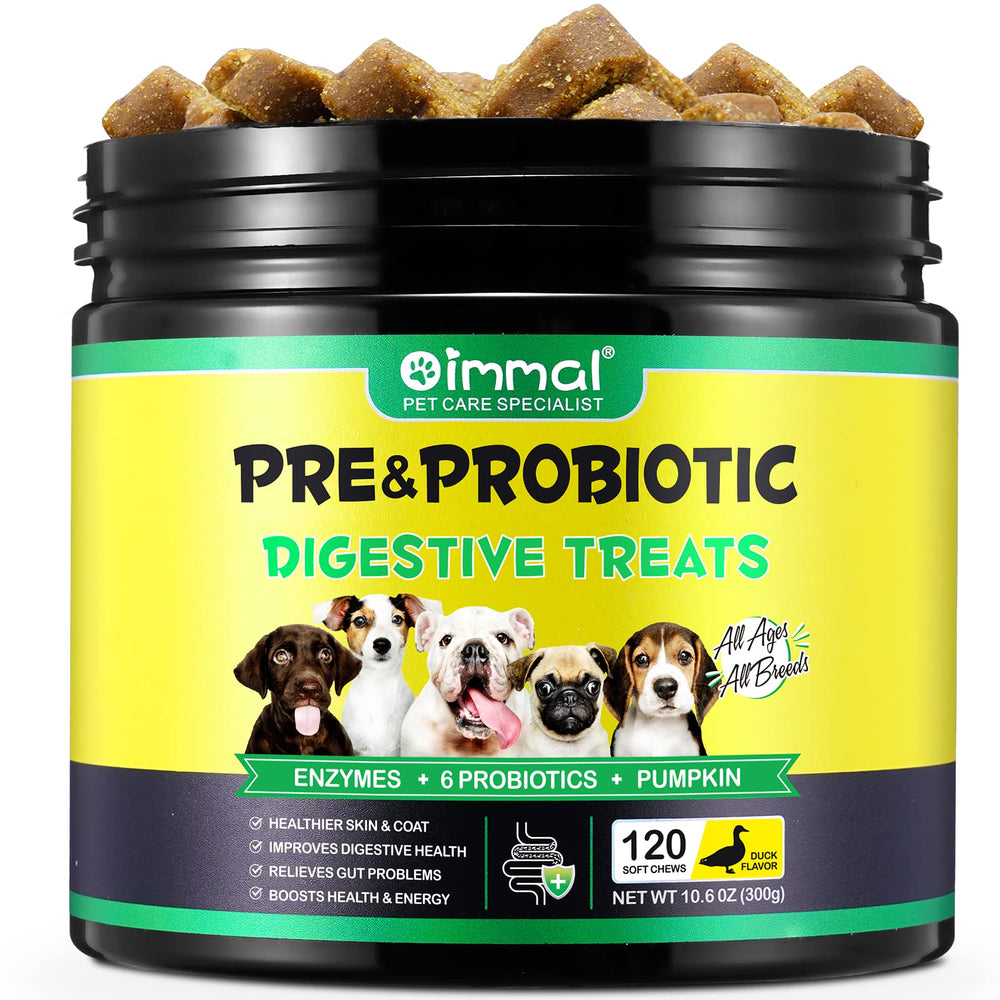 Oimmal digestif 6 milliards 10 souches: soutien digestif pour chien