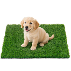 Oiyeefo herbe artificielle chien tapis-pipi grand, espace pratique pour l'entraînement.