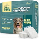 O'JAY couches chien mâle avec absorption maximale pour plus de propreté.