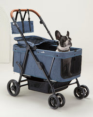 ojcme-poussette-chien-gros-60kg: stabilité et confort pour grand chien.