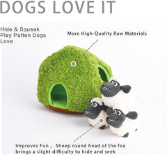 Okegztoa peluche avec sons exclusifs pour chien, expérience sonore sûre.
