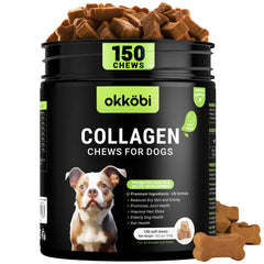 OKKÖBI Collagene chien paquet: friandises pour articulations et mobilité.