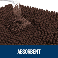 OLANLY tapis-antiderapant-base-caoutchouc offre stabilité sur surfaces mouillées.