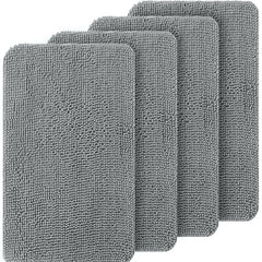OLANLY tapis chien porte absorbant humidite, absorption rapide des eaux et boue.