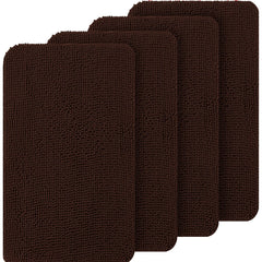 OLANLY tapis-de-porte 4pieces 30x20 protège l'entrée contre saleté et humidité.