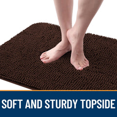 OLANLY tapis-epaisseur-1-pouce profil fin n'entrave pas la porte.