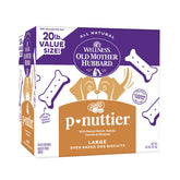 Old Mother Hubbard P-Nuttier, biscuit croquant format gros, parfait pour l'entraînement et récompense précieuse.