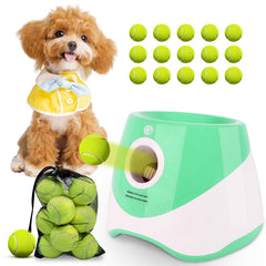 OLenyer lanceur-balle automatique pour chien, favorise le jeu et l'exercice en intérieur.