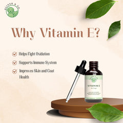 Oliver & Co. Vitamine E pour chiens – soutien des articulations et mobilité au quotidien.