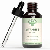 Oliver & Co. Vitamine E pour chiens – bouteille fluide favorisant l’absorption rapide.
