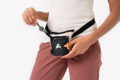Trois façons de porter le Goodie OllyDog pour s’adapter.