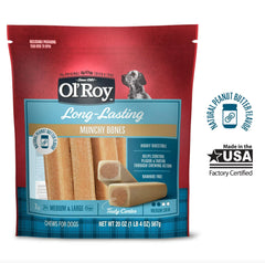 Vitamines et minéraux Ol' Roy, complément nutritionnel équilibré.