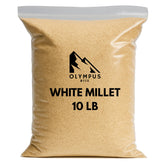 Paquet hermetique Olympus Myco Millet Proso assure fraîcheur et conservation.