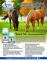 Étiquette Biotic 8 spiruline et algues marines — micro-nutriments bénéfiques