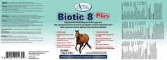 Biotic 8 poudre digestive cheval — facilite le soutien quotidien de la digestion