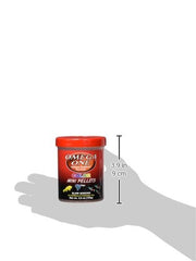 Omega One granulés colorés mini en bocal, présentation pratique et alimentation quotidienne