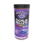 Omega One, emballage des granulés coulants pour cichlides, 2 mm, 8 oz, prêt à l’emploi