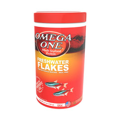 Omega One Flocons Coloration Betacarotenes: améliore la couleur naturelle des poissons.