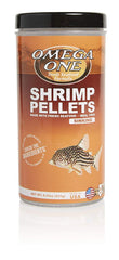 Omega One pellets crevettes coulants 8mm, nourrissage protéique efficace