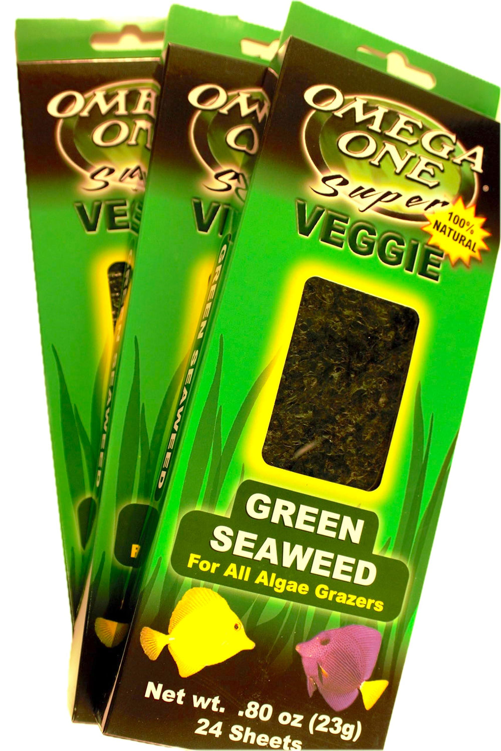 Omega One Super Veggie: feuilles de nori seches pour algivores