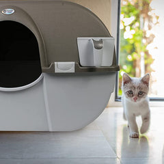 Omega Paw Roll ’N Clean : mécanisme de rotation facilitant le nettoyage.