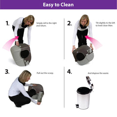 Omega Paw Roll 'n Clean – tiroir déchet extractible pour vidage rapide