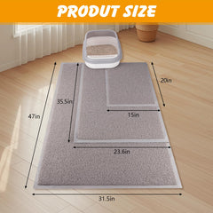 Base antidérapante Ondware, tapis stable autour de la caisse.