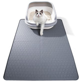 Ondware tapis litière chats bord élevé 28×20 – protège sol et débris de litière.