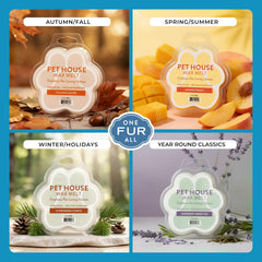 One Fur All Pet House: cire végétale sans colorants pour pièce saine
