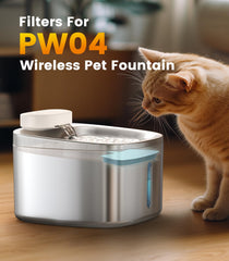 Oneisall PW04 filtres compatibles pour fontaine a eau du chat