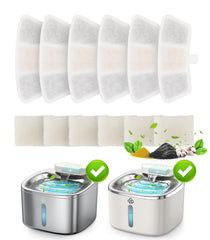 Oneisall PW04 pack de 6 filtres pour eau plus propre